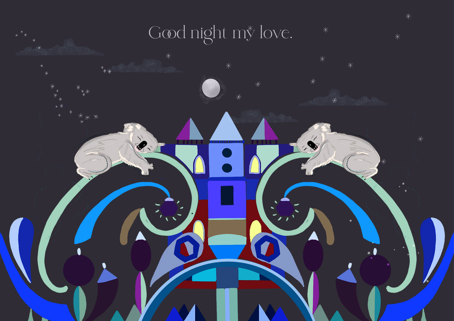 Print Good Night my love