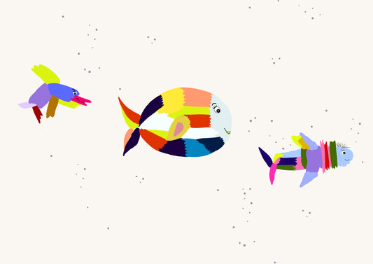 Print Funny Fish